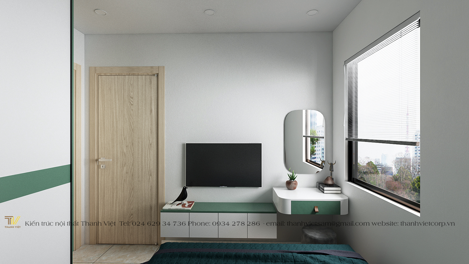 Góc trang điểm nhỏ gọn