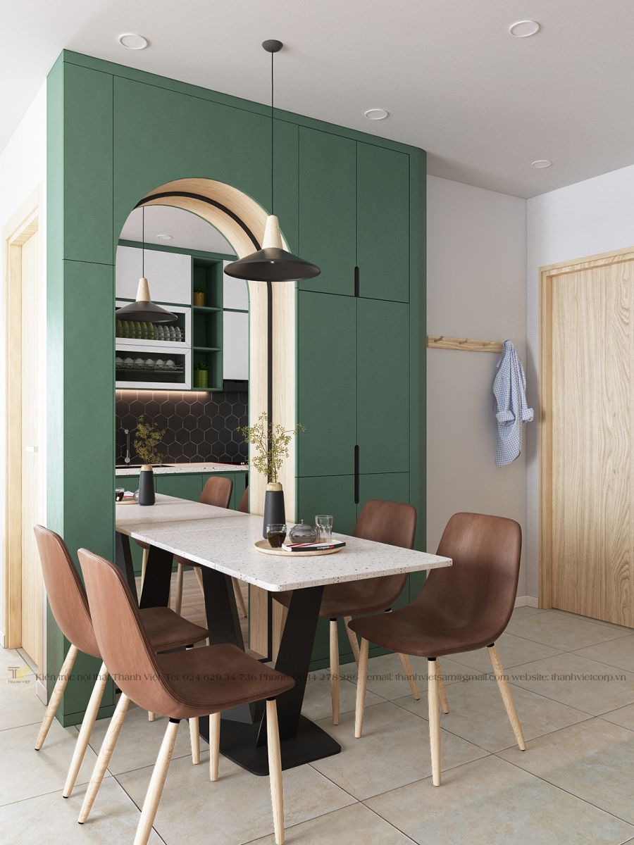 Góc bàn ăn thanh lịch