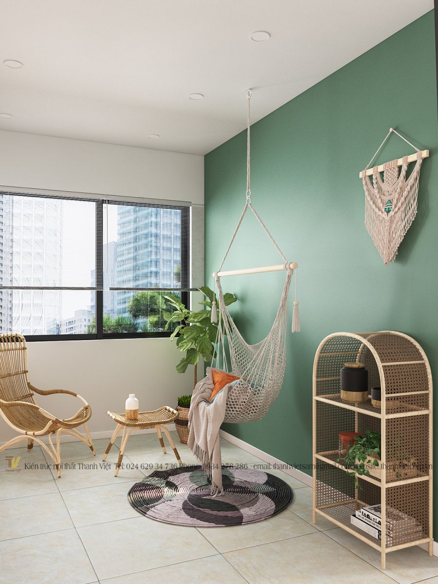 Góc thư giãn nhẹ nhàng