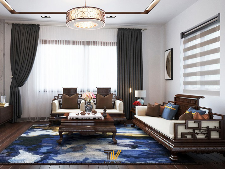 Chiêm ngưỡng căn hộ có nội thất theo phong cách Indochina kết hợp hiện đại độc đáo.