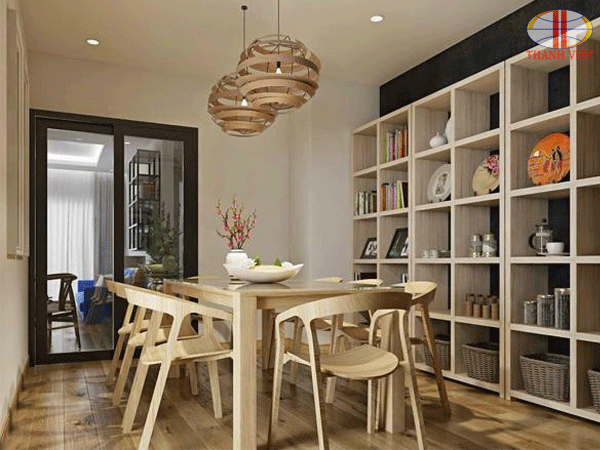Cách thiết kế nội thất phòng ăn  giúp không gian rộng hơn