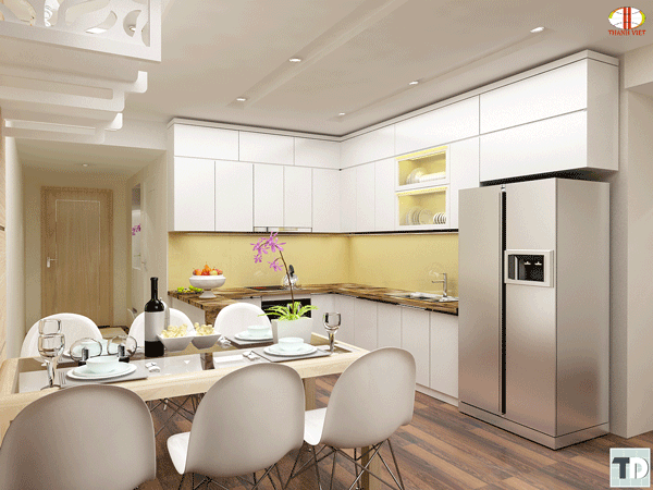 Thiết kế nội thất cho phòng bếp nhỏ cực hay không nên bỏ lỡ