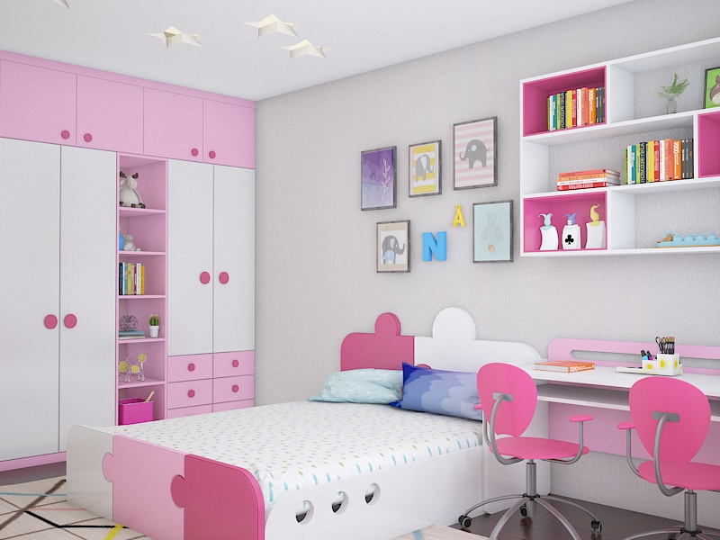 Lời khuyên hữu ích khi thiết kế nội thất phòng ngủ cho trẻ