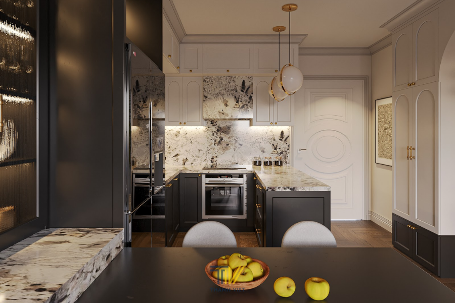 Phòng bếp thiết kế Thanh Viet