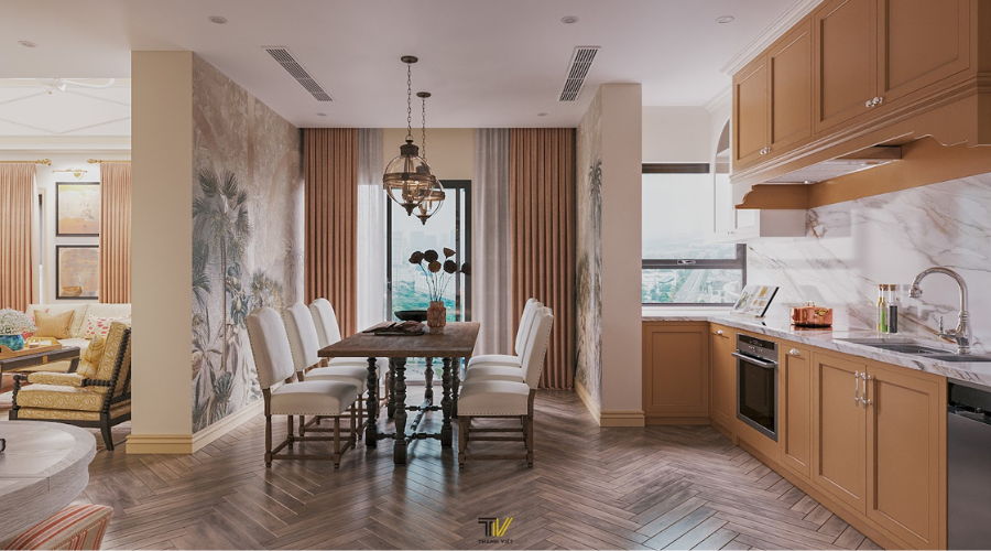 Phòng bếp nội thất Thanh Viet