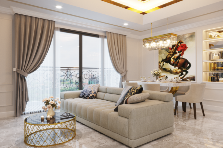 Không gian tân cổ điển hiện đại