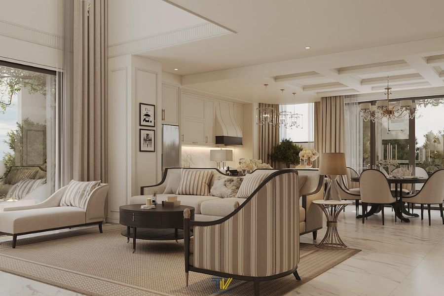 không gian nội thất đẳng cấp