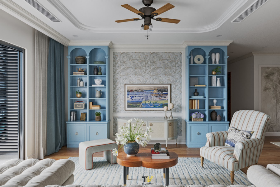 Phòng khách nội thất Thanh Viet