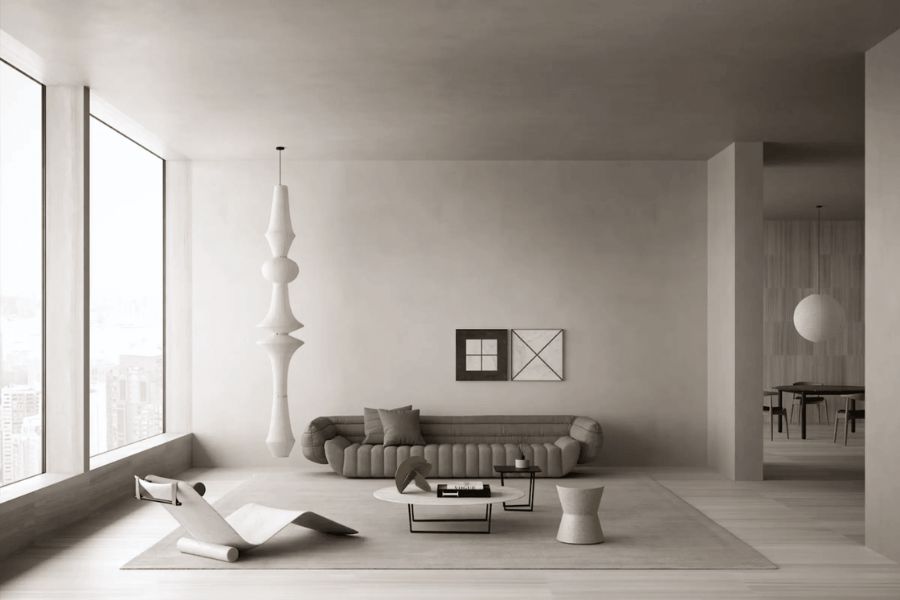 Nội thất tối giản hiện đại