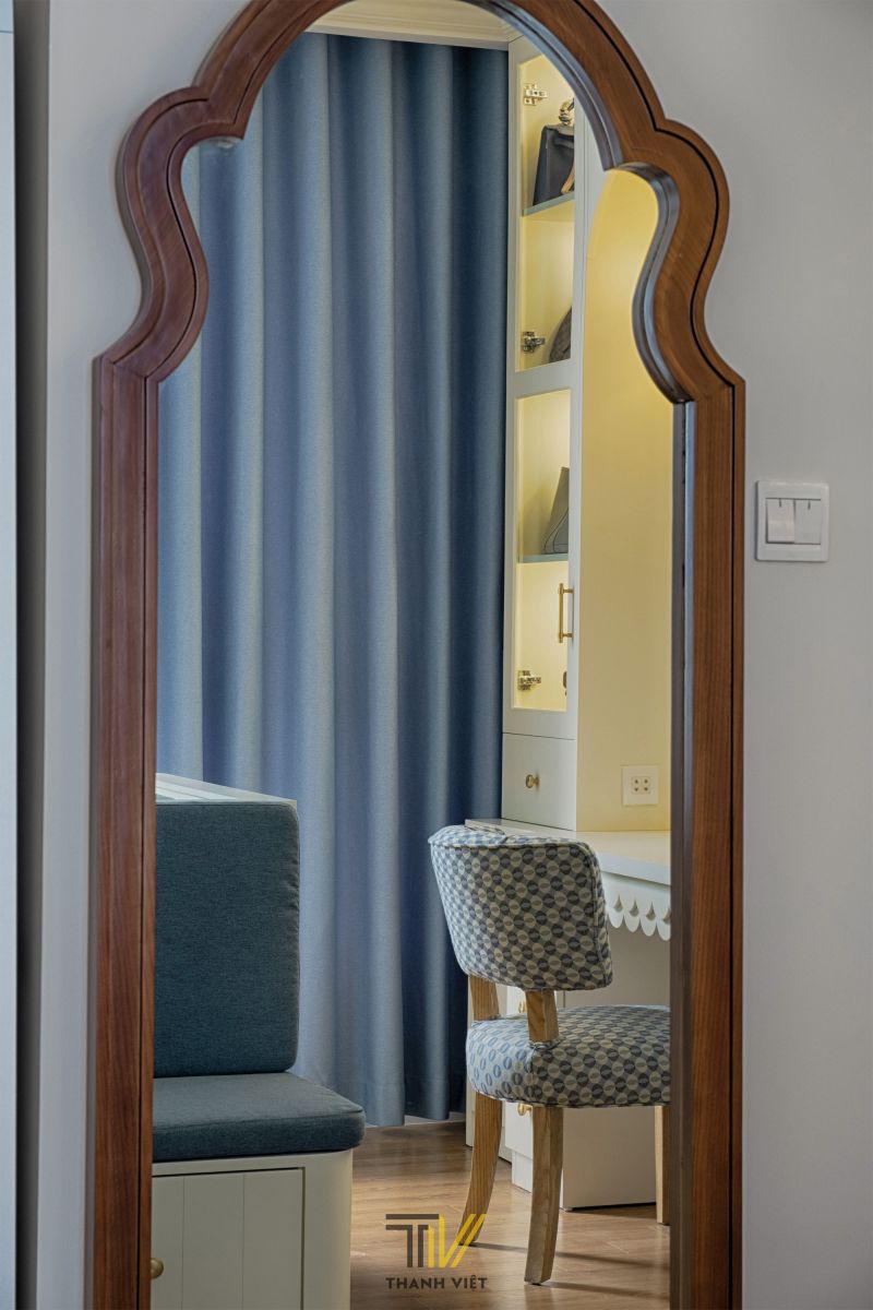 Cửa vòm phòng thay đồ