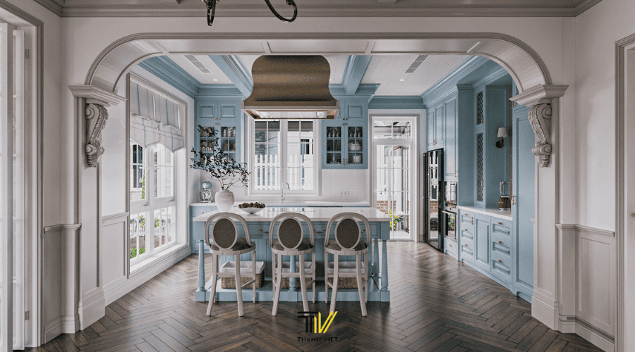 Nội thất phòng bếp phong cách Farmhouse