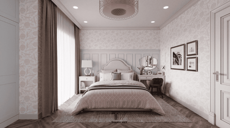 Nội thất phòng ngủ phong cách Farmhouse