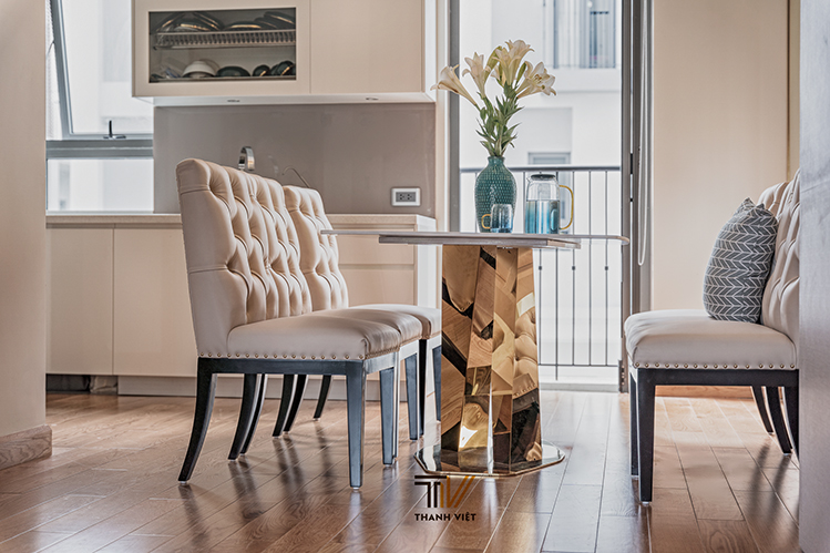 Khu vực ăn uống nhiều ánh sáng