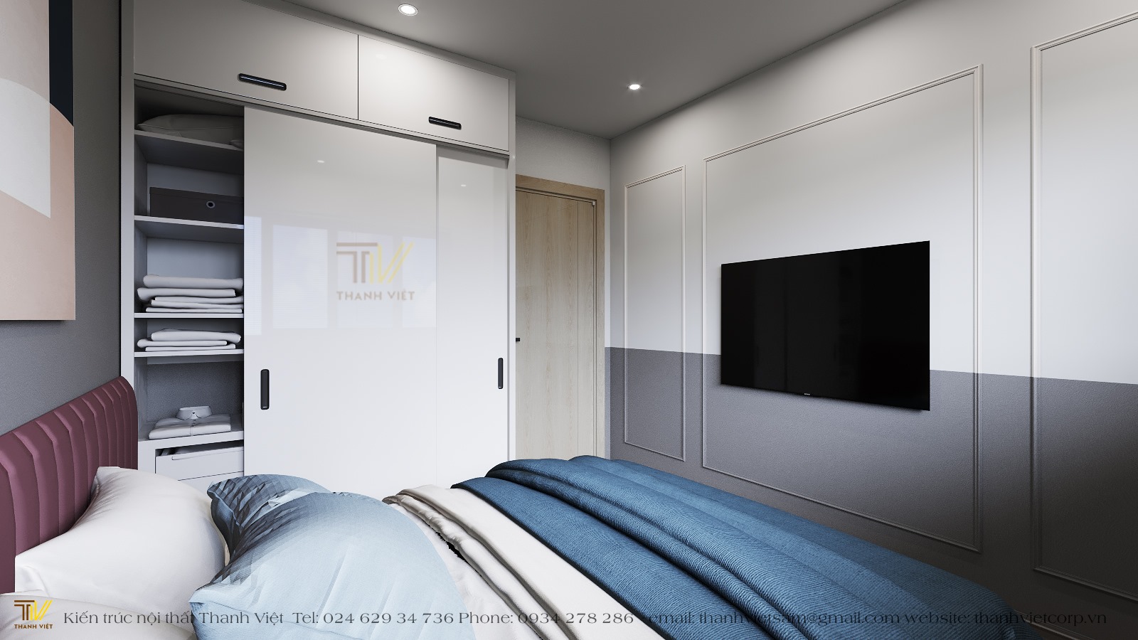 Không gian ngủ thư giãn