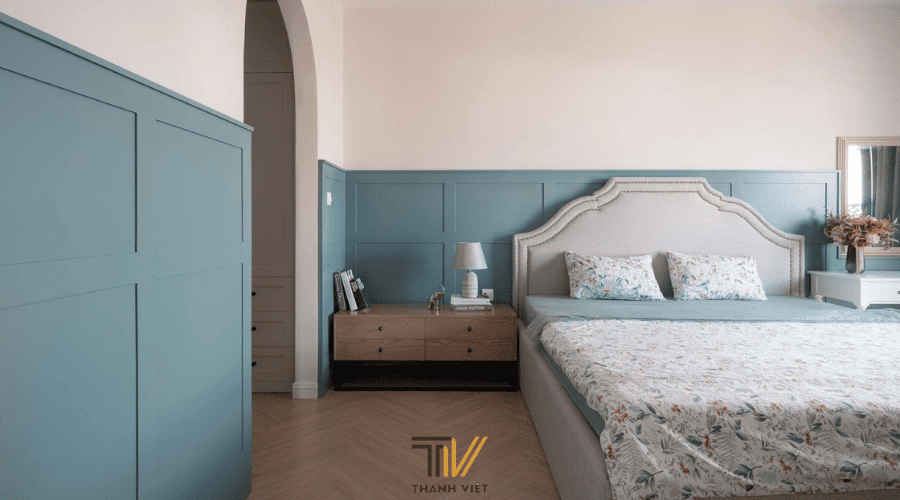 Phòng ngủ Farmhouse hiện đại