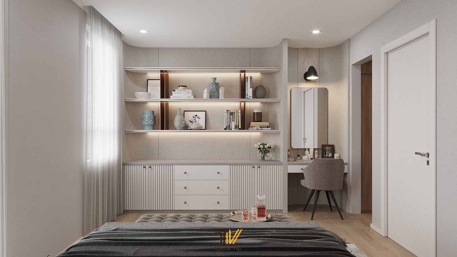 Phòng ngủ tiện nghi tinh tế