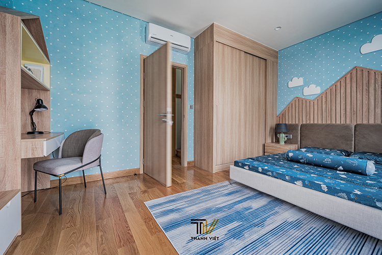 Thiết kế phòng phù hợp với bé