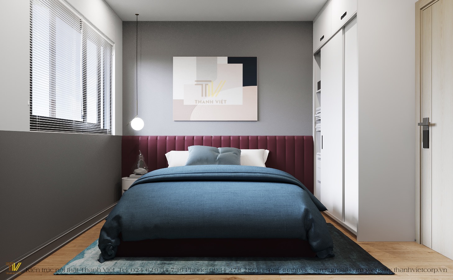 Trang trí phòng ngủ mới mẻ