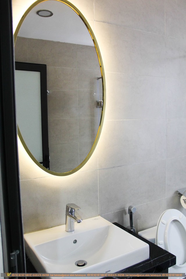 Gương đèn cho khu vệ sinh