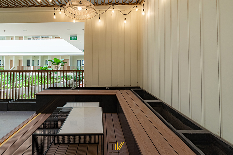 Khu vực ban công thư giãn