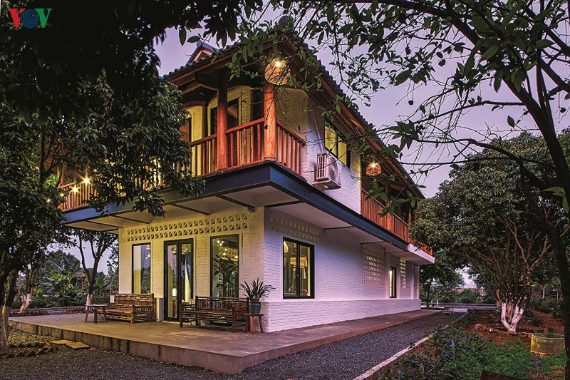 Nhà sàn phong cách giao thoa