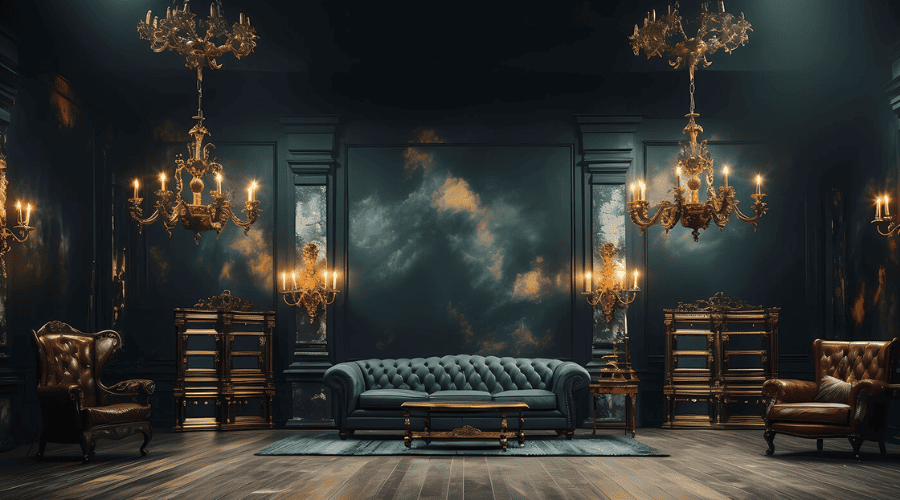 Phụ kiện phong cách nội thất Gothic