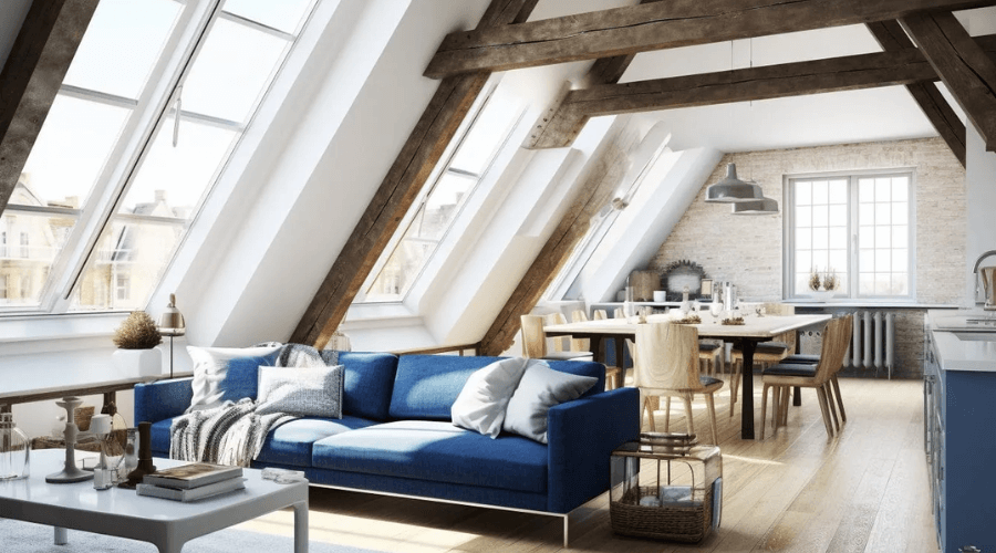 Màu sắc tự nhiên phong cách Rustic