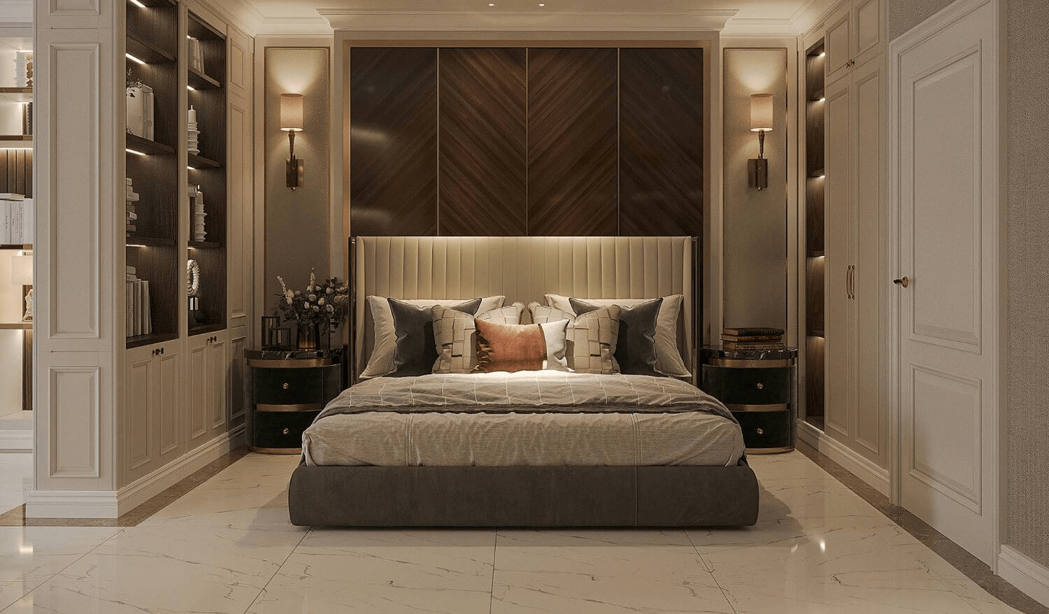 Phối màu nội thất hài hoà 