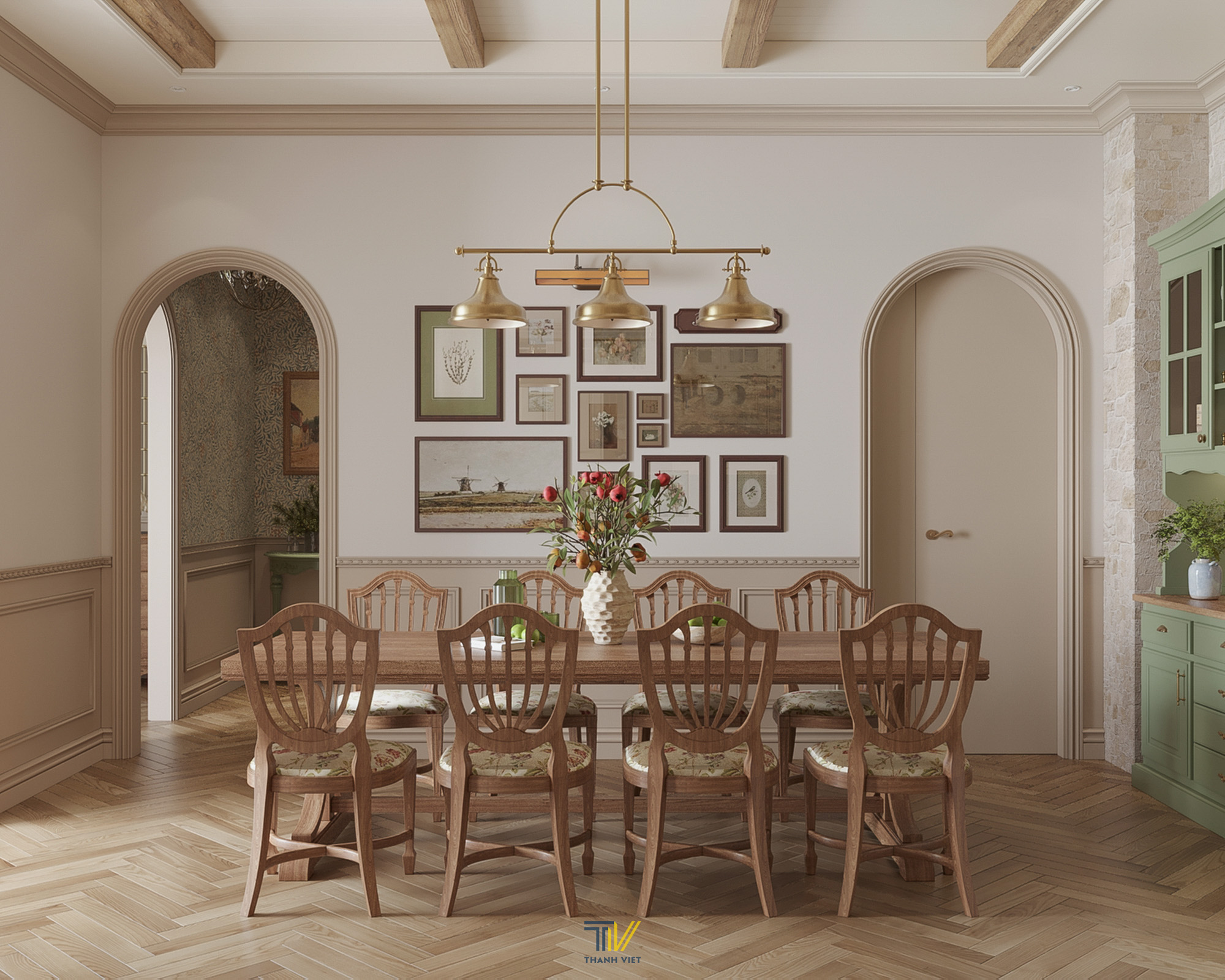 Thiết kế phòng bếp - ăn