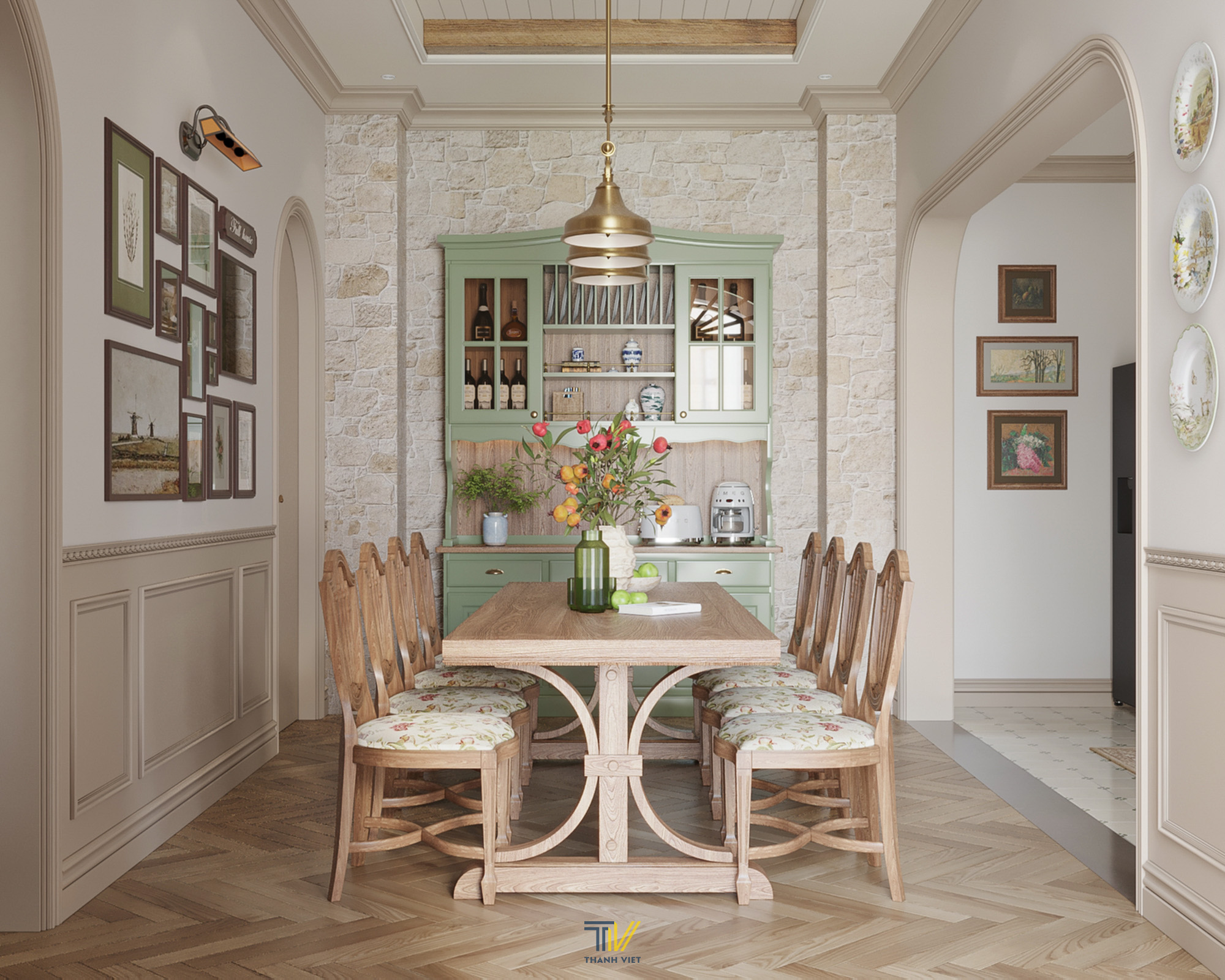 Thiết kế phòng bếp - ăn