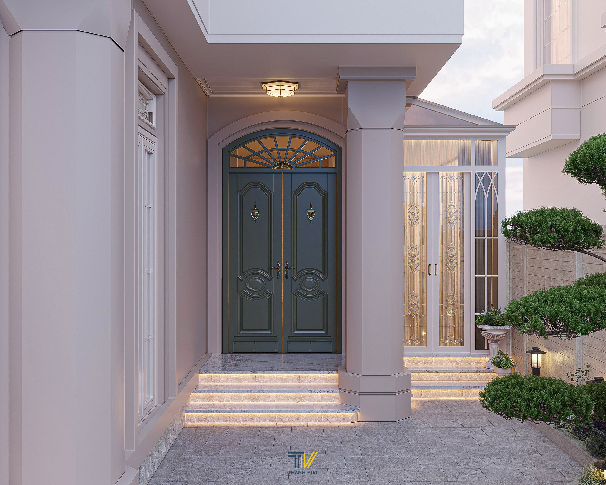 Thiết kế cảnh quan sân vườn biệt thự