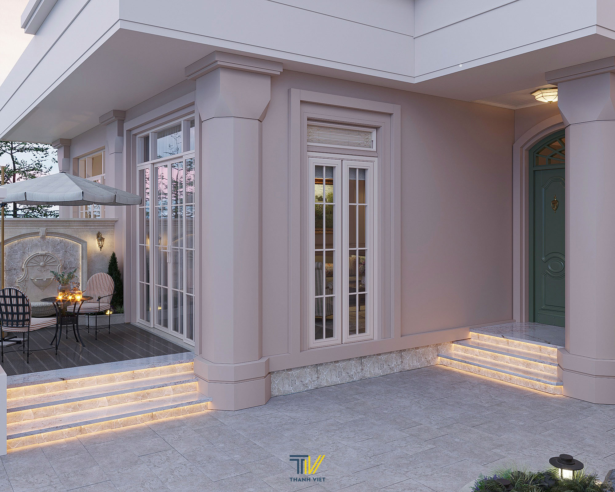 Thiết kế cảnh quan sân vườn biệt thự