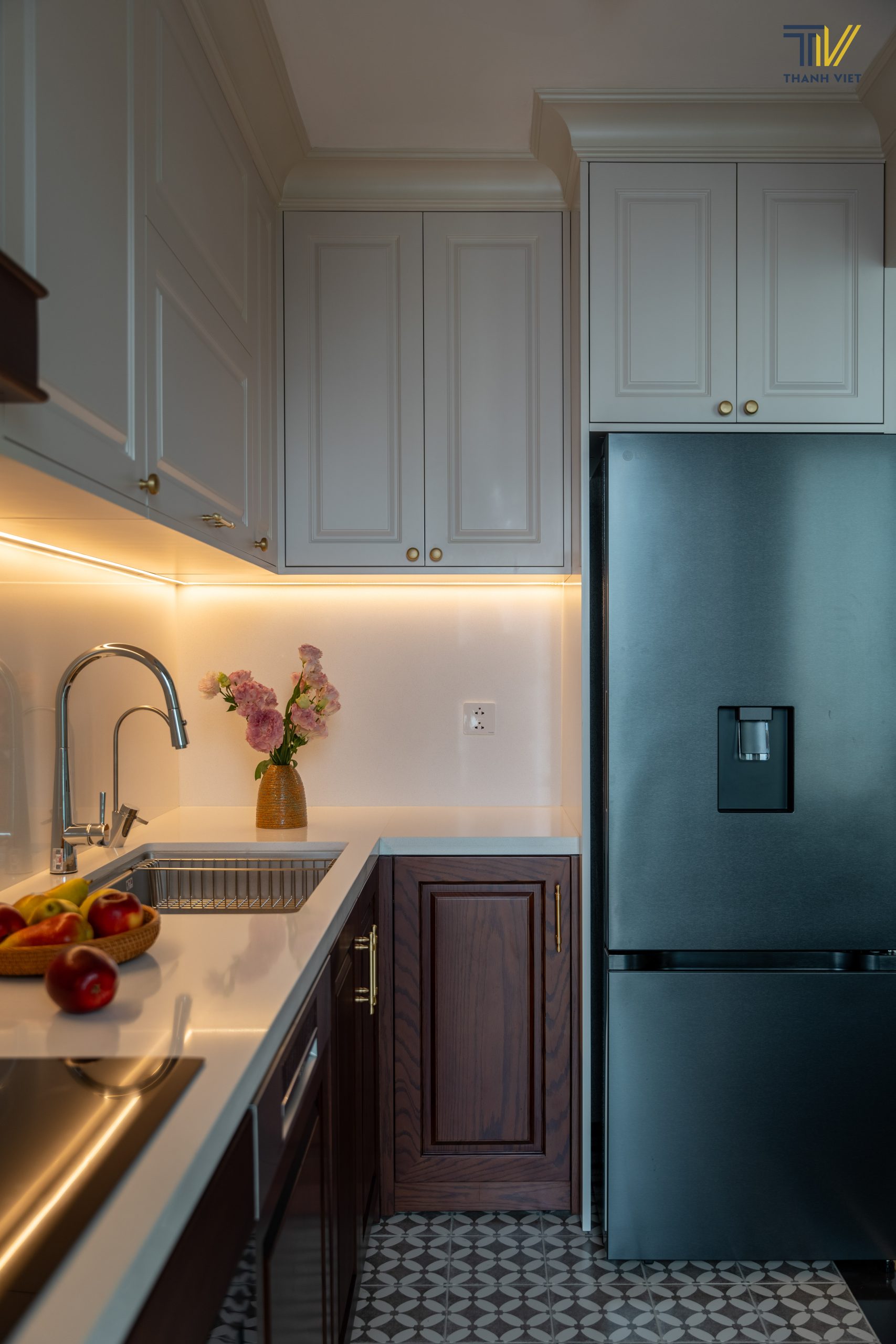 Không gian phòng bếp