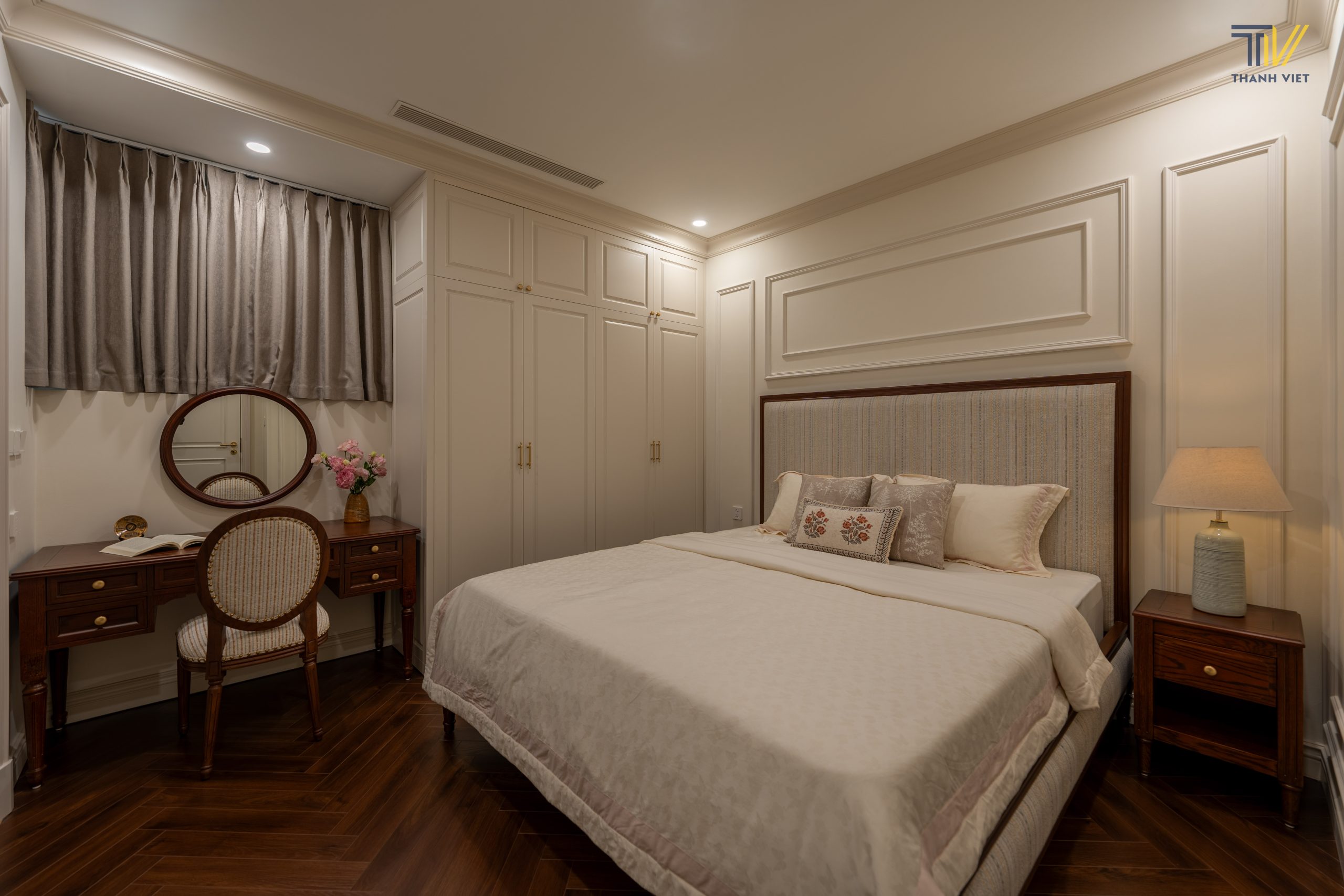 Không gian phòng ngủ master