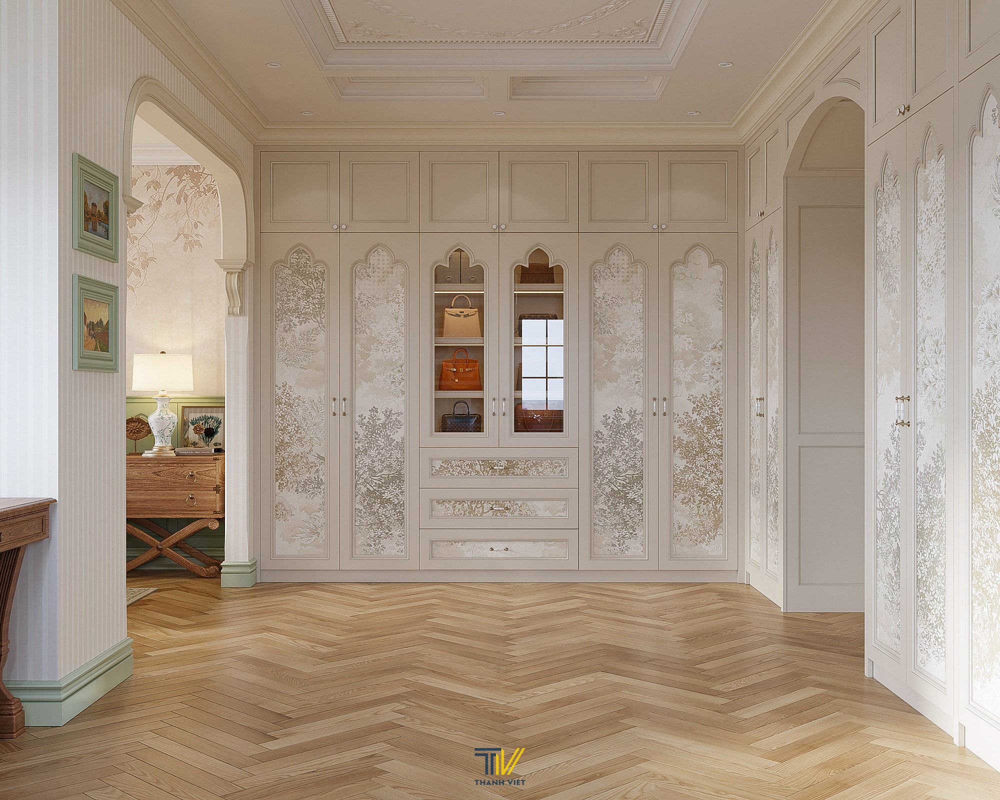 Không gian phòng ngủ master