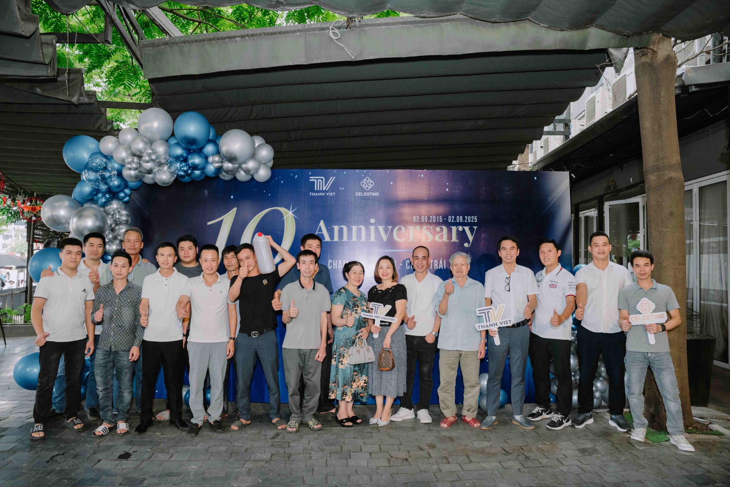 Đội ngũ nhà máy Thanh Việt 