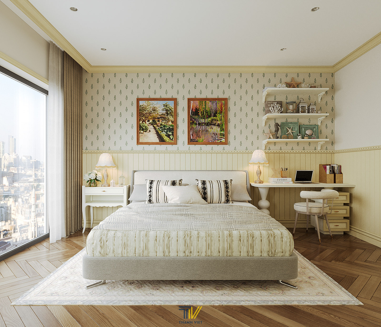 Không gian phòng ngủ con gái