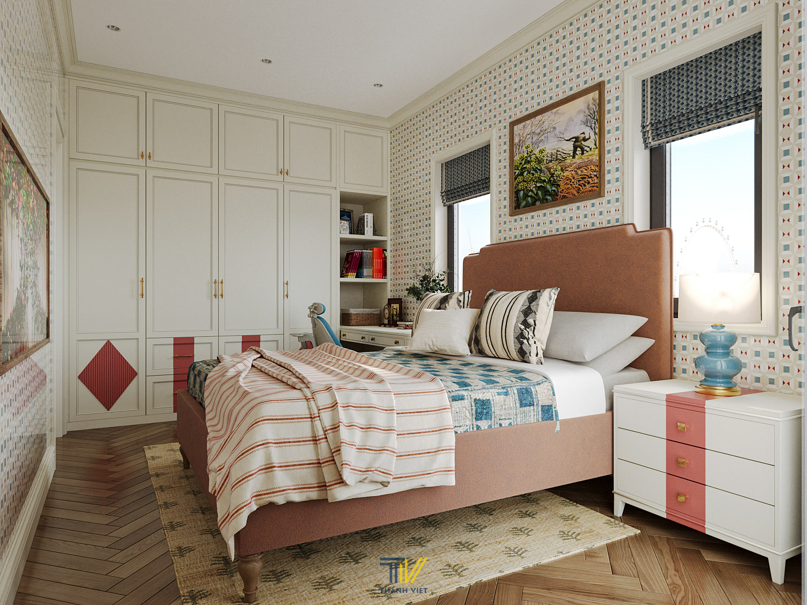 Không gian phòng ngủ con trai