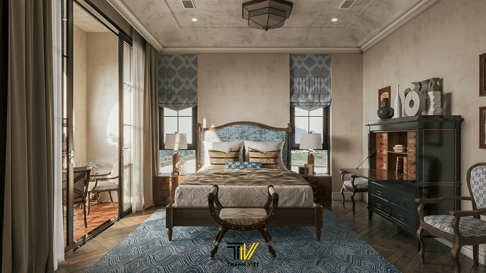 Thiết kế phong thuỷ cho biệt thự 