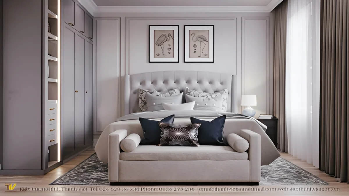 Thiết kế phòng ngủ thoải mái