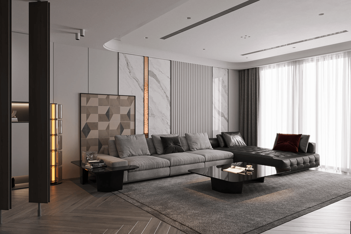 Không gian mở hiện đại