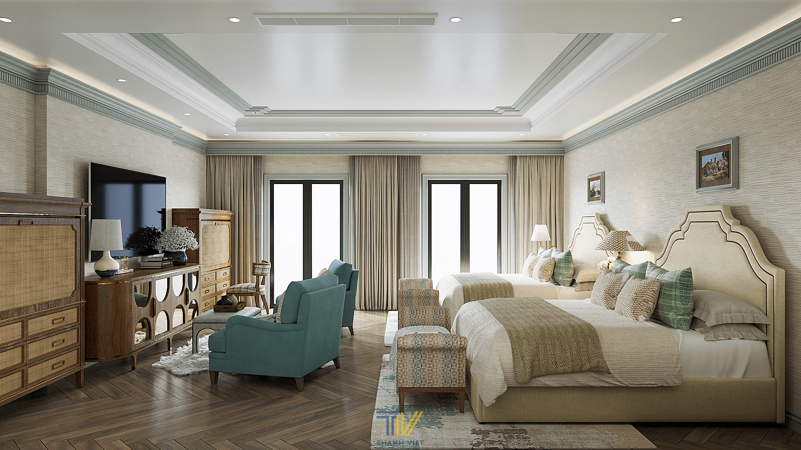 Không gian nghỉ ngơi yên bình