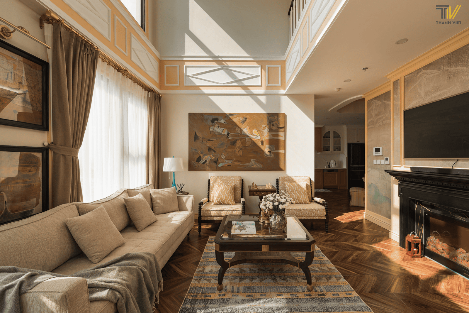 Dấu ấn riêng của gia chủ 