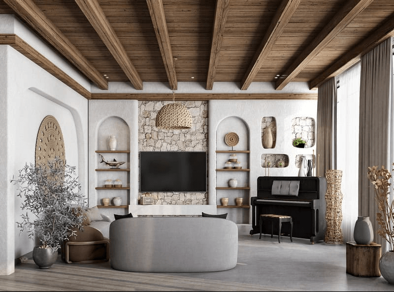 Biệt thự phong cách Địa Trung Hải