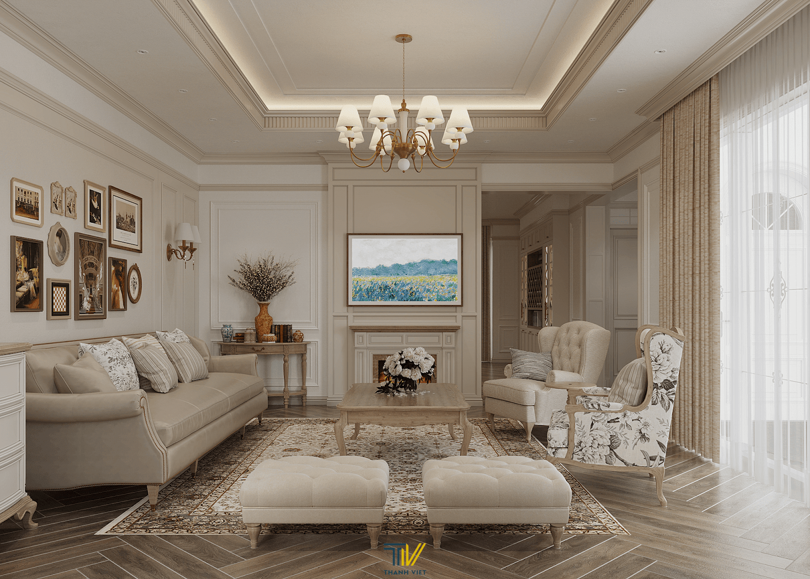 Biệt thự liền kề riêng tư 