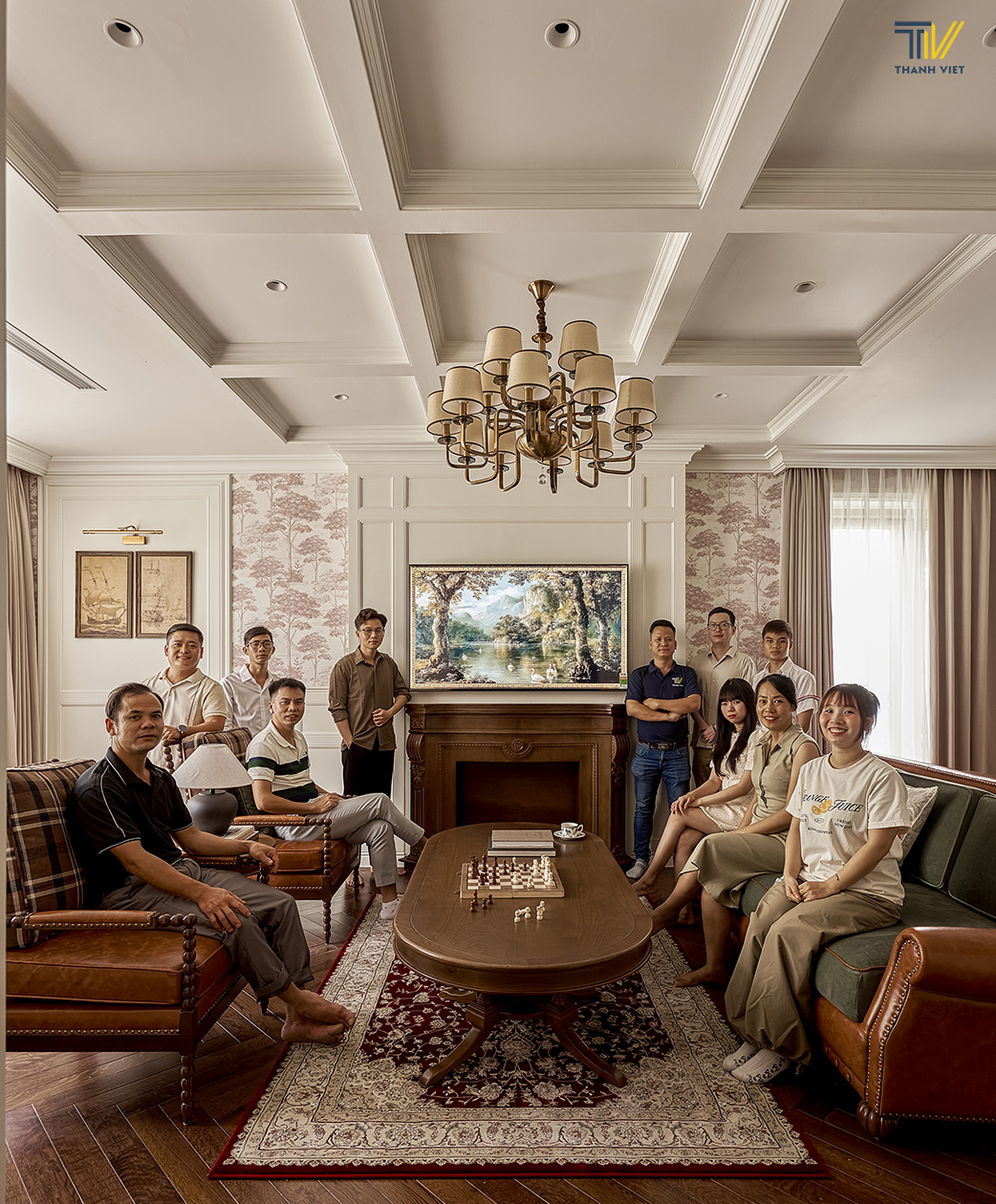 Tập thể đội ngũ Thanh Viet Interior