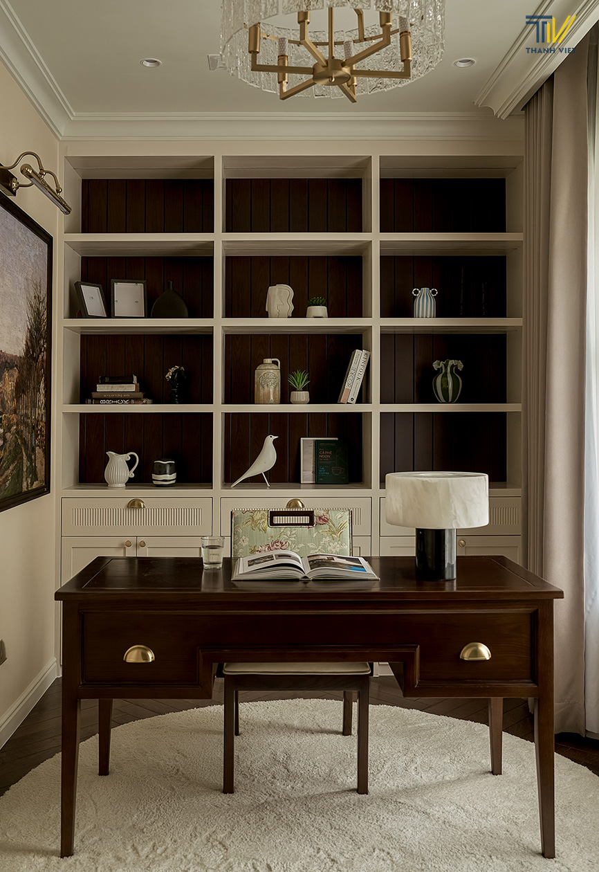 Khu làm việc phòng ngủ King