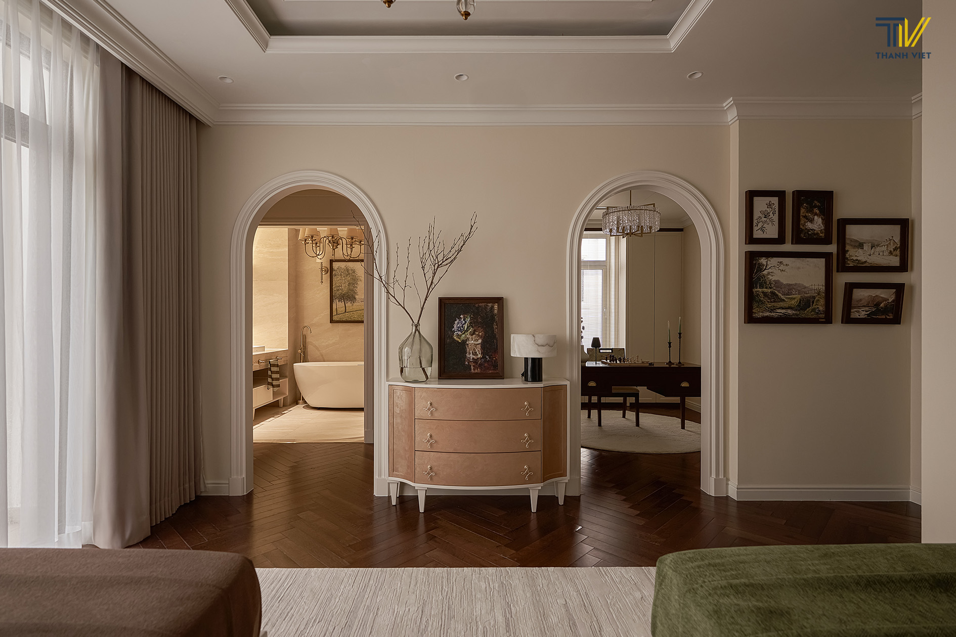 Phòng ngủ Twin biệt thự Emery Villa