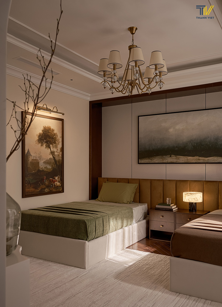 Phòng ngủ Twin biệt thự Emery Villa