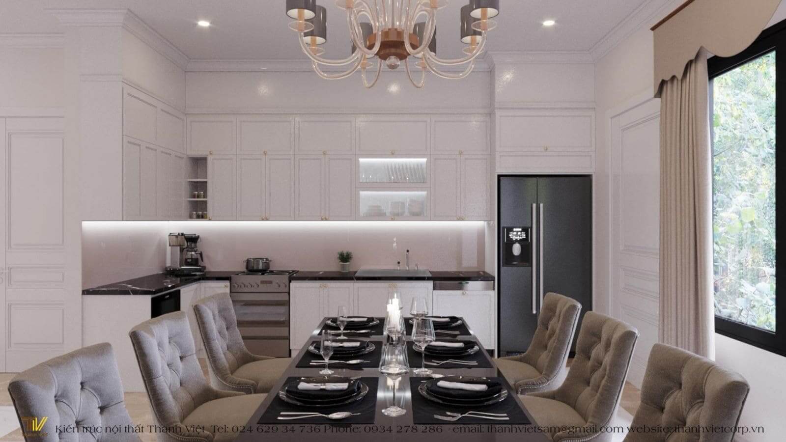 Nội thất Tân Cổ Điển 